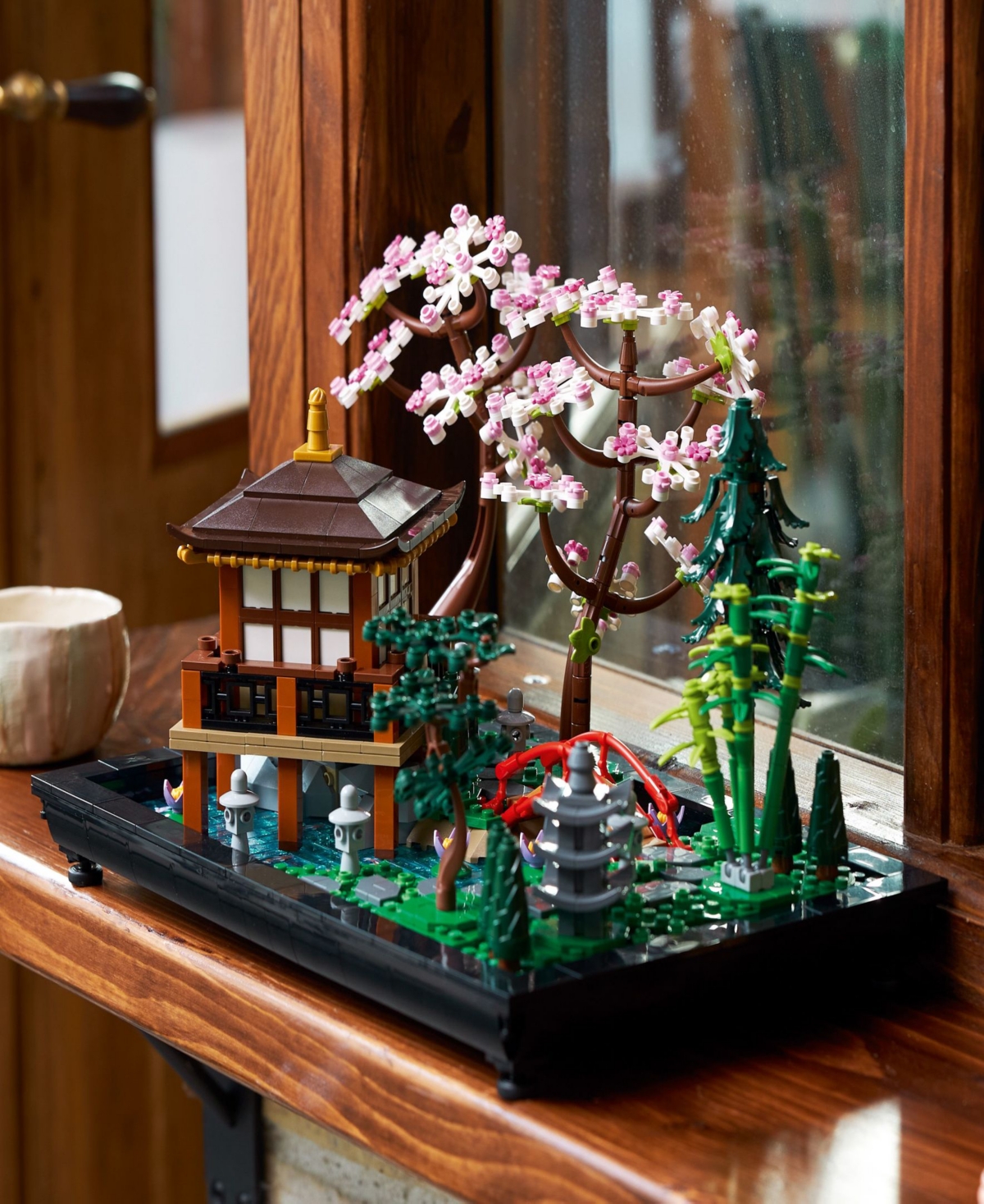 Shop Lego Icons 10315 Tranquil Japanese Garden Adult Toy Building Set In Multicolor