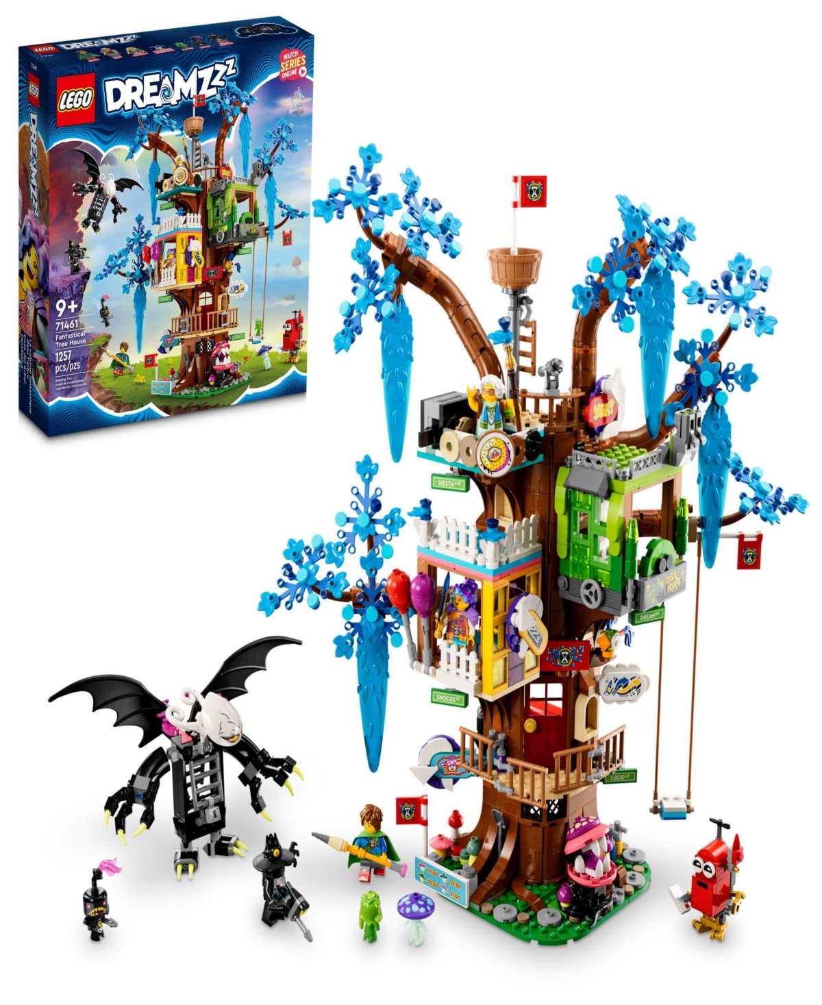 Lego Kids' Dreamzzz Fantastical Tree House Imaginative Play Building Toy 71461 In Multicolor