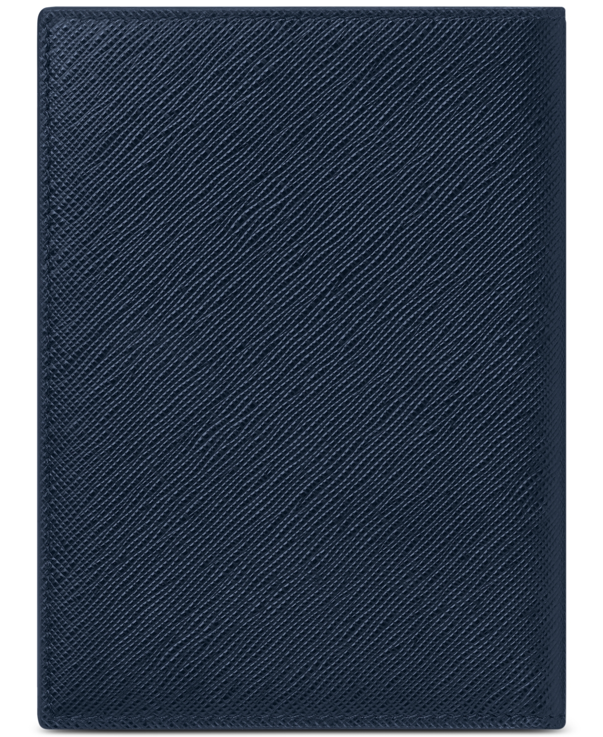 Montblanc Sartorial Leather Passport Holder In Blue