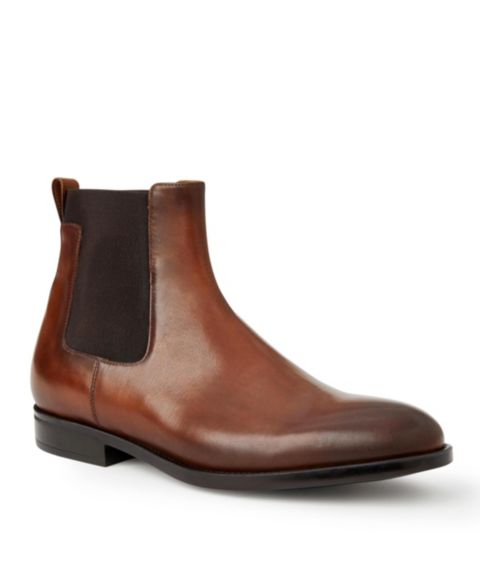 Мужские ботинки Bruno Magli Byron Dress Boots, цвет: Коньячный