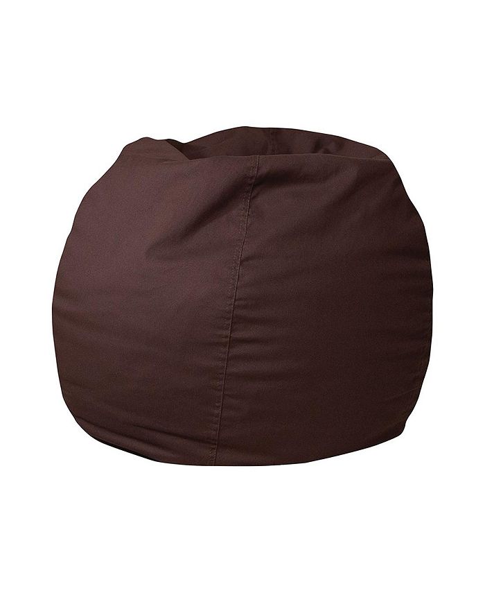 Offex Home Living Room Small Solid Dot Kids Bean Bag Chair Macy s