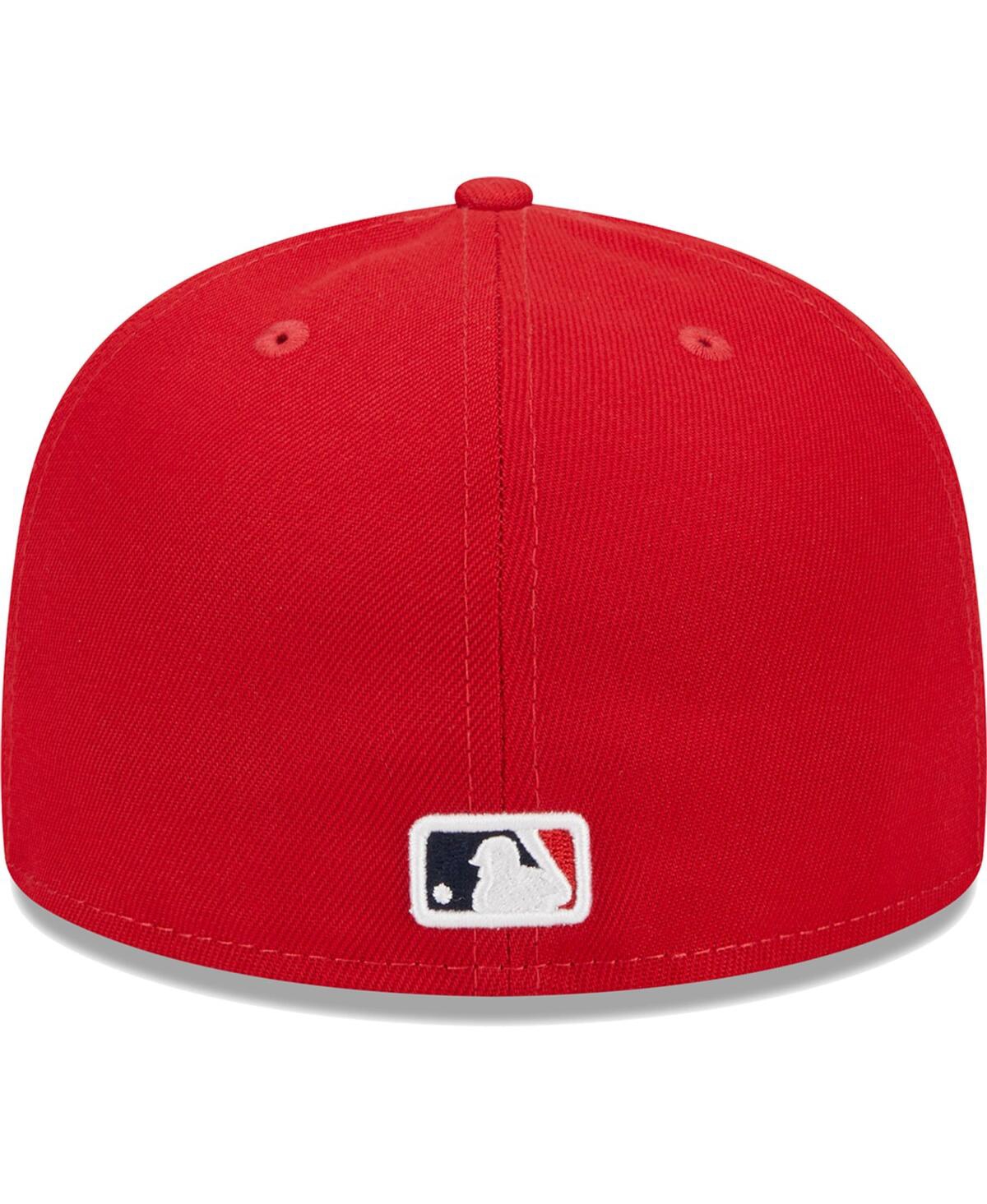 Men's New Era Red St. Louis Cardinals Alternate Logo 2006 World Series Team Color 59FIFTY Fitted Hat