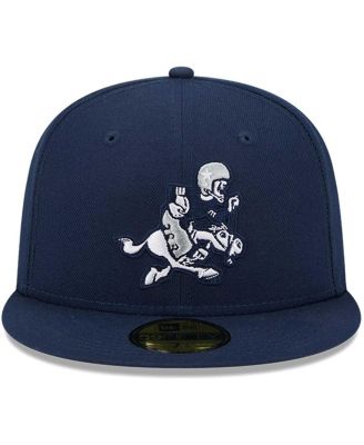 Men's Navy Dallas Cowboys Retro Joe Main 59FIFTY Fitted Hat