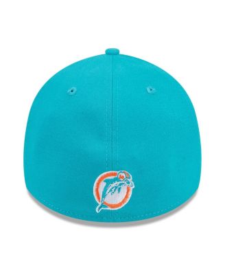 Men's Aqua Miami Dolphins City Originals 39THIRTY Flex Hat