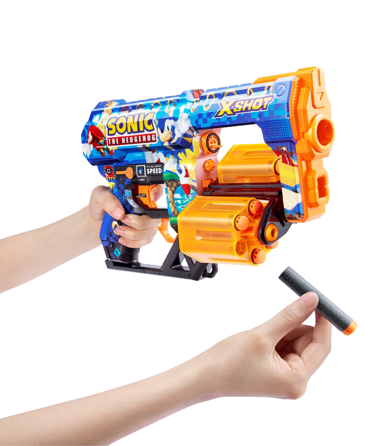 X-shot Zuru Sonic Skins, 12 Darts In No Color