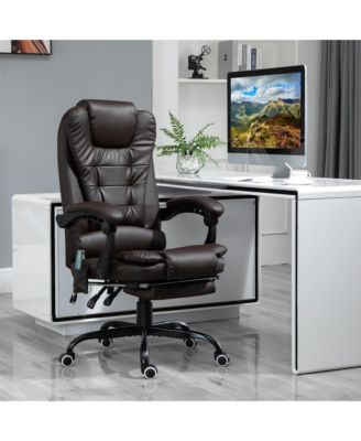 7-Point Vibrating Massage Office Chair with High Back