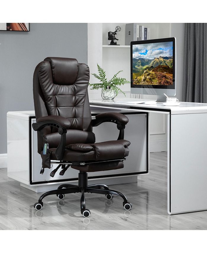 Vinsetto 7Point Vibrating Massage Office Chair High Back Executive