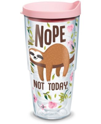 Tervis Tumbler Tervis Sloth Nope Not Today Made in USA Double Walled ...