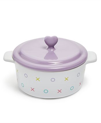 The Cellar Enameled Cast Iron 8-Qt. Round Dutch Oven, Created for Macy's -  Grey - Yahoo Shopping