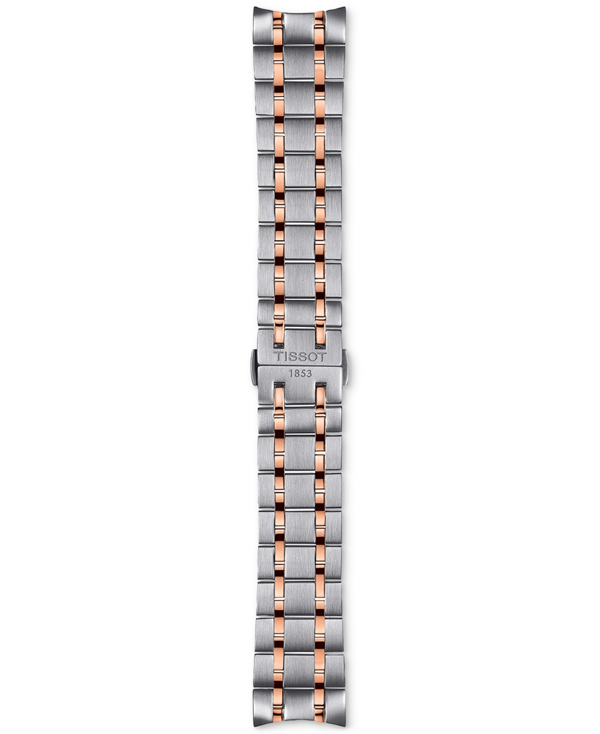 Shop Tissot Men's Swiss Automatic Chemin Des Tourelles Powermatic 80 Two-tone Stainless Steel Bracelet Watch 42m In Silver