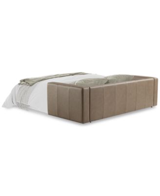 Shevrin Leather Sleeper Sofa, Created for Macy's