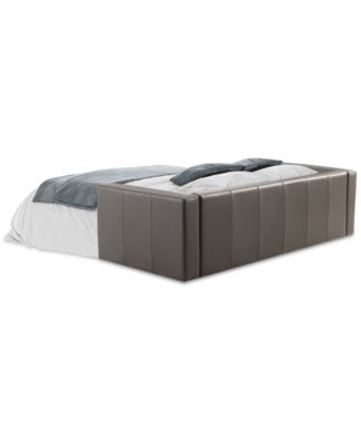 Shevrin Leather Sleeper Sofa