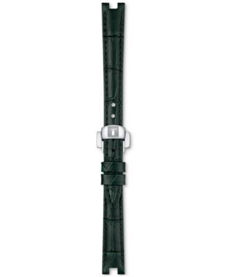Women's Swiss Bellissima Green Leather Strap Watch 26mm