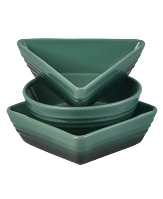 Stoneware 3 Piece Tapas Dishes Set