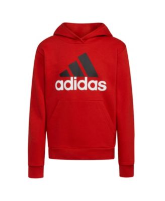 adidas - Big Boys Long Sleeved Essential Fleece Hoodie