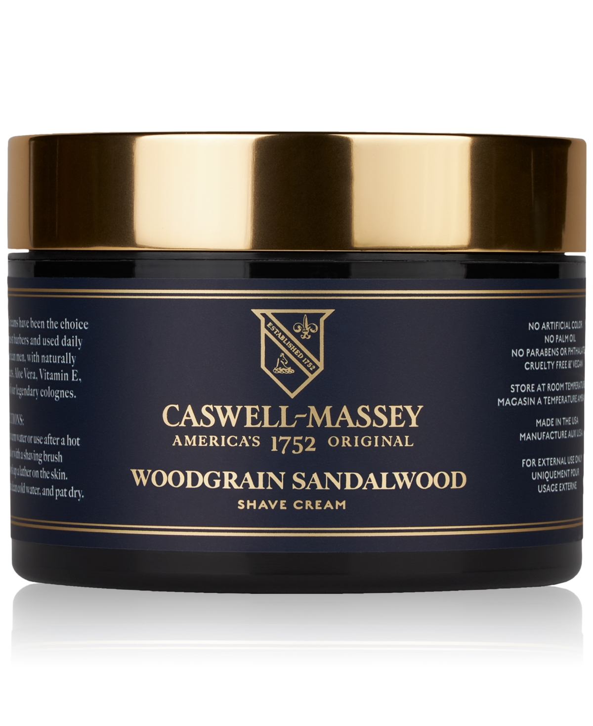 Heritage Woodgrain Sandalwood Shave Cream, 8-oz.