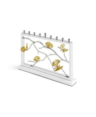 Butterfly Ginkgo Luxe Menorah