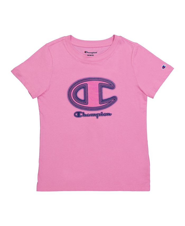 Champion Big Girls Classic Short Sleeve T-shirt - Macy's