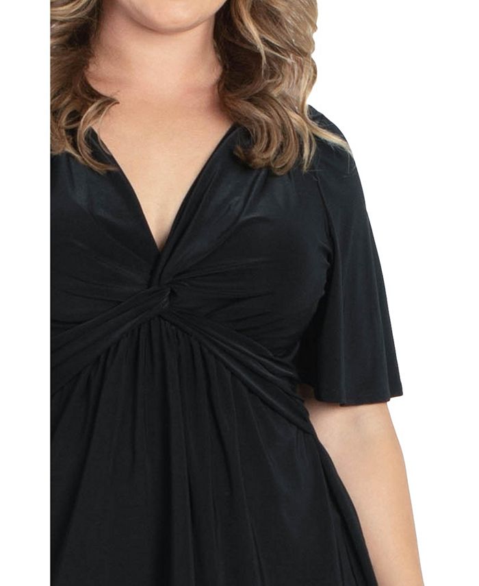 Kiyonna Plus Size Abby Twist Front Top Macys 