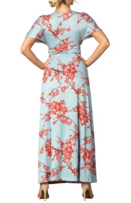 Women's Vienna Kimono Sleeve Long Maxi Dress