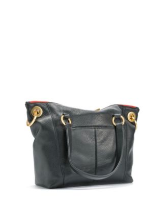 Daniel Medium Leather Crossbody Satchel Bag