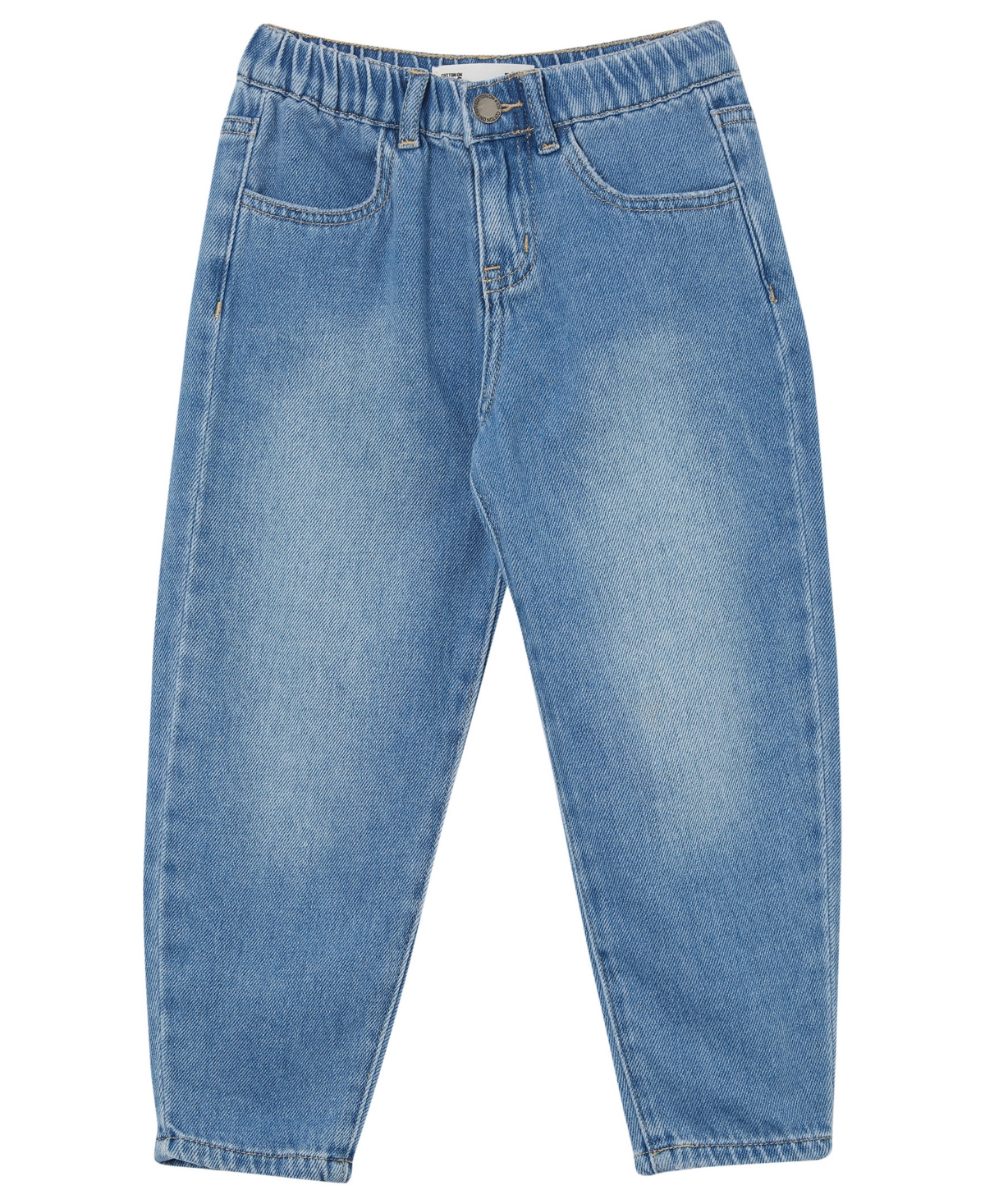 Shop Cotton On Little Girls Denim Jordan Slouch Shorts In Weekend Blue Wash