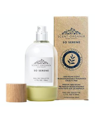 Scent-Organix So Serene Perfume for Men & Women Citrusy and Fruity Scent with Notes of Mandarin, Wild Freesia & Green Tea - Non-Toxic Perfume - 1.7fl Oz