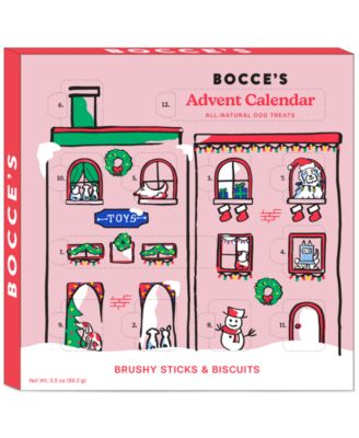 Photo 1 of Bocce's Bakery 12-Day Brushy Sticks & Biscuits Dog Advent Calendar