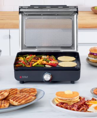 Sizzle Smokeless Indoor Grill & Griddle GR101