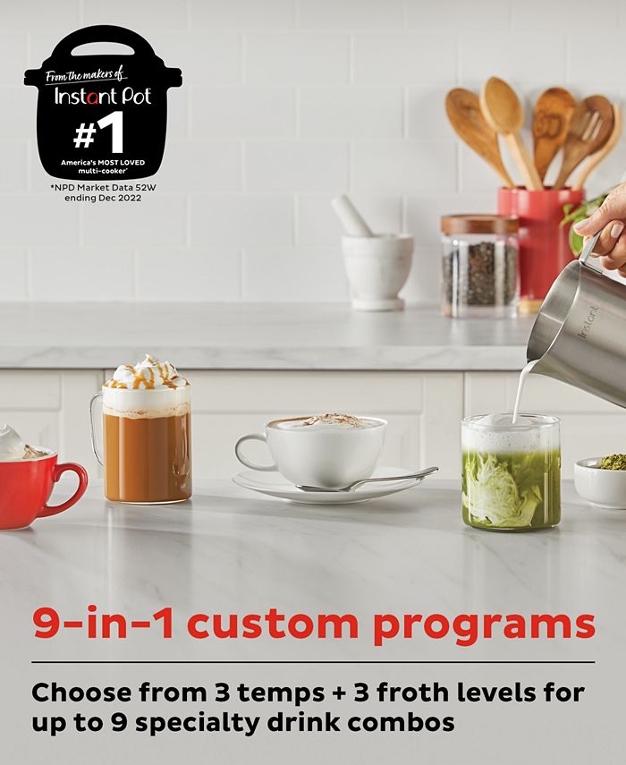 Instant Pot Magic Froth™ 9in1 Stainless Steel Frother Macy's