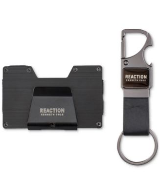 Kenneth Cole Reaction Men's Slim Wallet & Keychain - Macy's