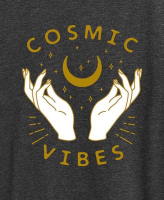 Trendy Plus Size Cosmic Vibes Graphic T-shirt