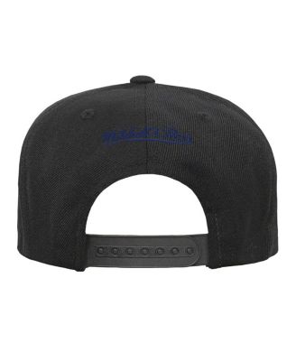 Big Boys and Girls Black New York Knicks Team Script Snapback Hat