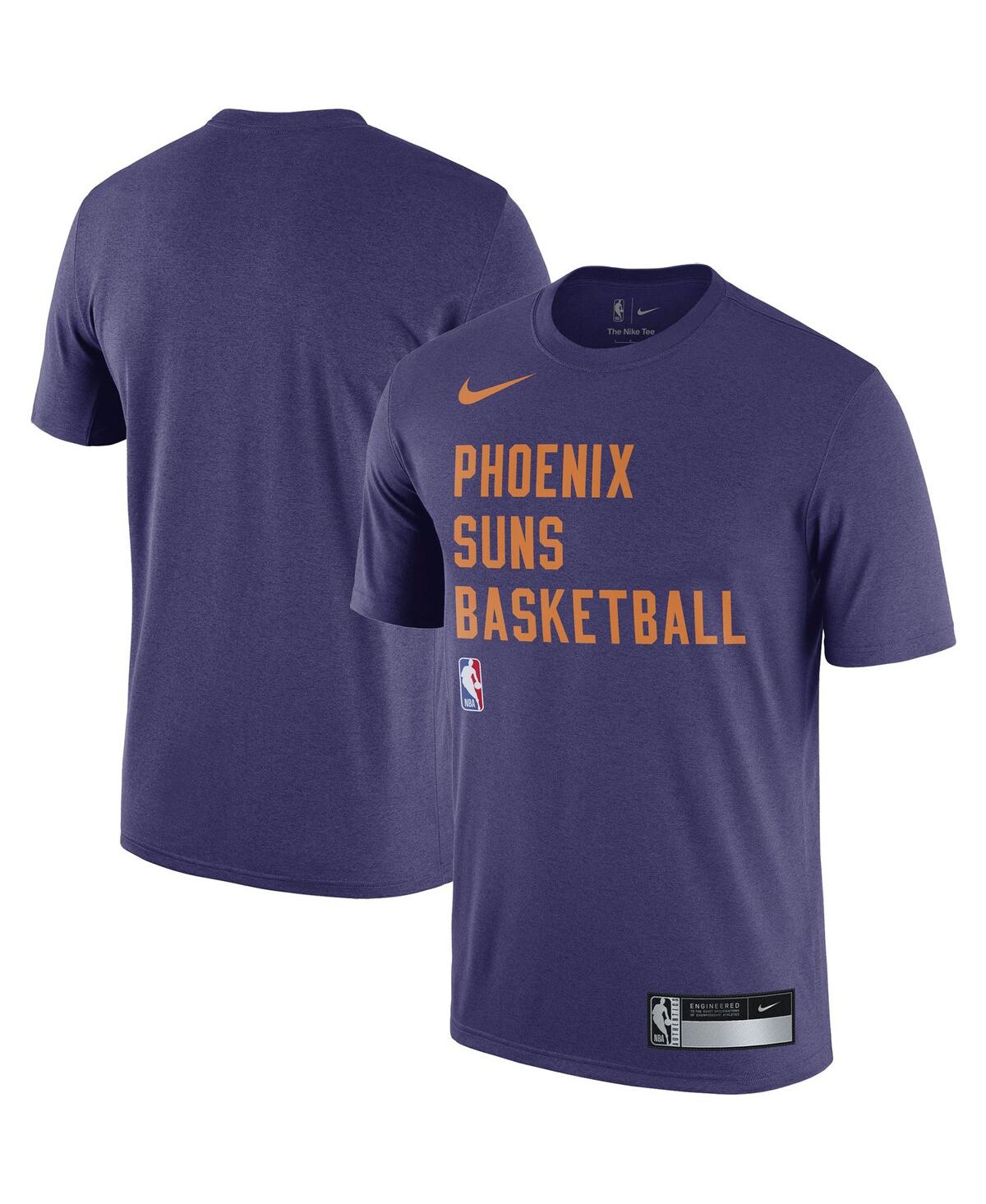 Shop Nike Men's  Purple Phoenix Suns 2023 Sideline Legend Performance Practice T-shirt