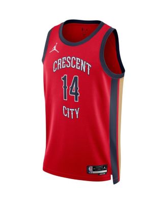 Men's and Women's Brandon Ingram Red New Orleans Pelicans Swingman Jersey - Statement Edition