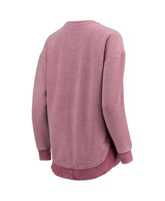 Women's Crimson Alabama Crimson Tide Ponchoville Pullover Sweatshirt