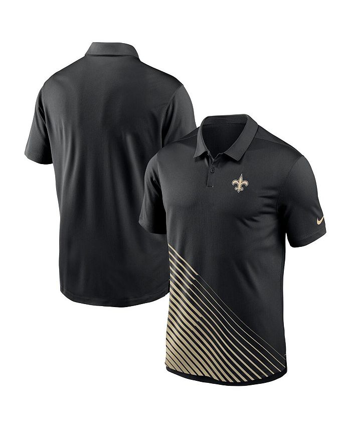 Nike Men s Black New Orleans Saints Vapor Performance Polo Shirt