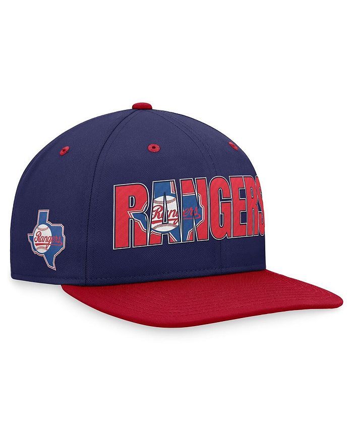 Nike Men's Royal Texas Rangers Cooperstown Collection Pro Snapback Hat ...