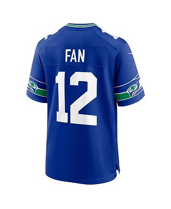 Nike Men's Fan #12 Seattle Seahawks Limited Color Rush Jersey - Macy's