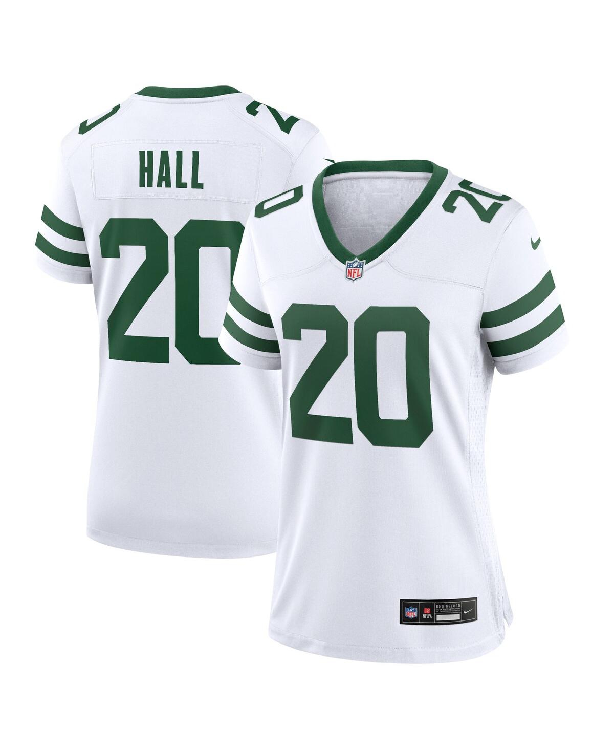 Women's Nike Breece HallNew York Jets Legacy Player Game Jersey - White