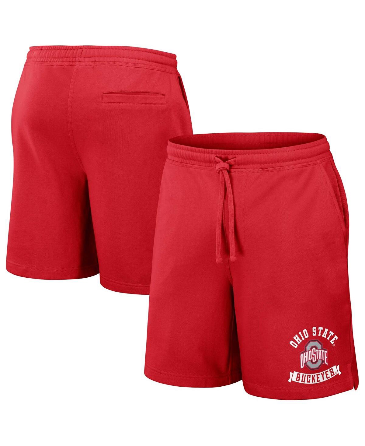 Fanatics Men's Nfl X Darius Rucker Collection By  Scarlet San Francisco 49ers Washed Shorts