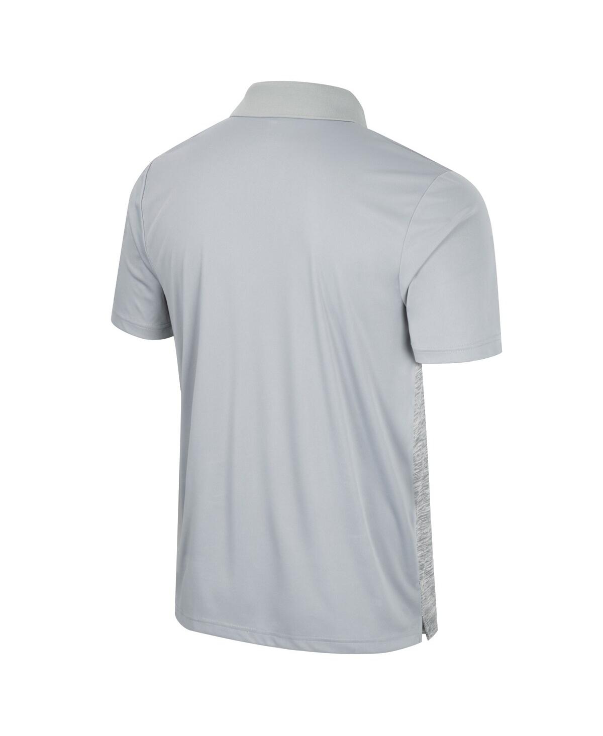 Shop Colosseum Men's  Gray Vanderbilt Commodores Cybernetic Polo Shirt