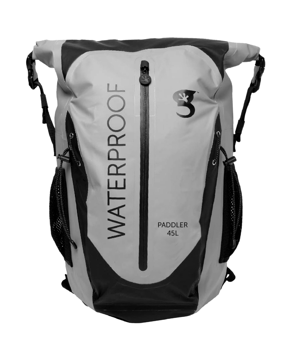 Geckobrands Paddler 45 Liters Water-resistant Backpack In Gray