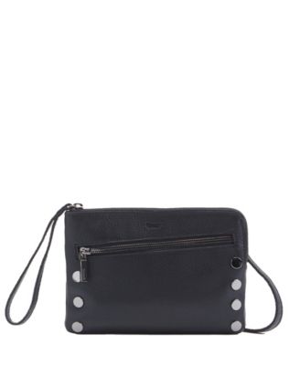 Nash Small Leather Crossbody Wristlet