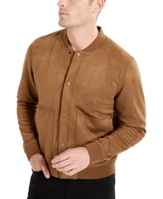Kenneth Cole - Men's Snap-Front Transitional Style Bomber Jacket