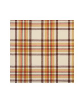 Russet Harvest Plaid Table Linens Collection