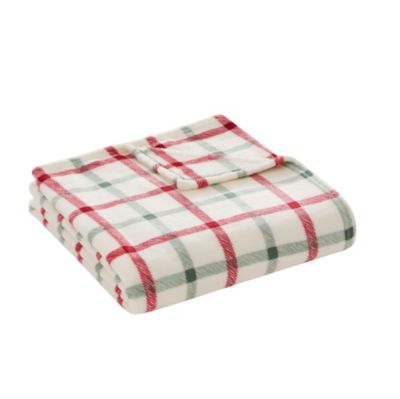 Holiday Classics Christmas Plaid Oversized & Ultra Plush Accent Throw Blanket, 50" x 70"