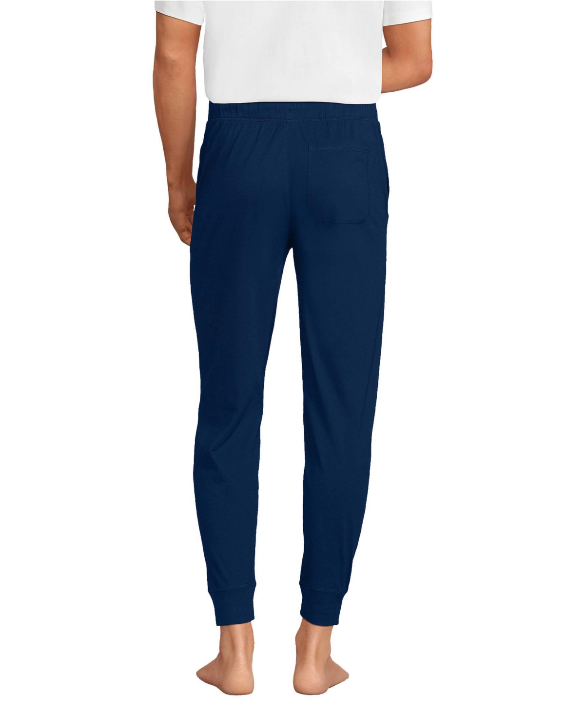 Lands' End Men's Knit Jersey Sleep Jogger