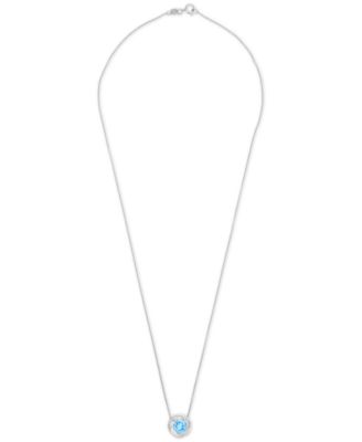 2-Pc. Set Pink Amethyst (1-1/2 ct. t.w.) & Diamond Accent Spiral Pendant Necklace & Matching Ring in 14k Rose Gold-Plated Sterling Silver (Also in Blue Topaz & Citrine)