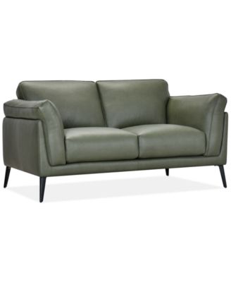 Keery 66.5" Leather Loveseat, Created for Macy's